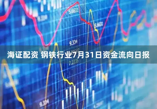 海证配资 钢铁行业7月31日资金流向日报