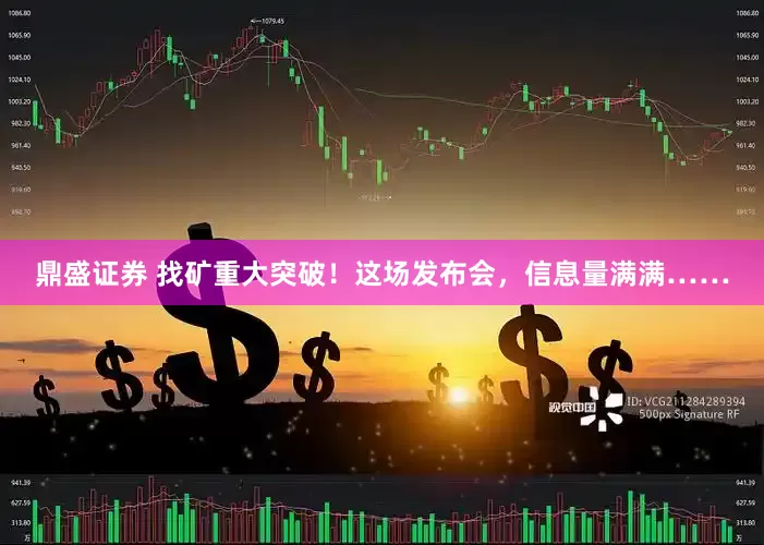 鼎盛证券 找矿重大突破！这场发布会，信息量满满……